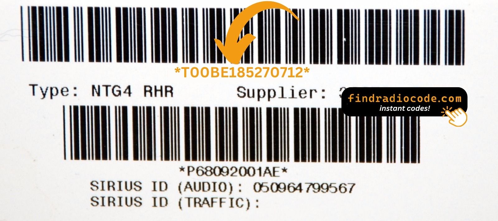 MyGIG NTG4 REX anti theft unlock using serial number